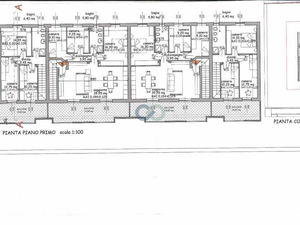 Nuovo quadrilocale piano primo 2