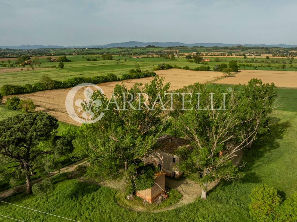 Rudere con annessi a Montepulciano