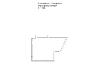 planimetria rimessa agricola