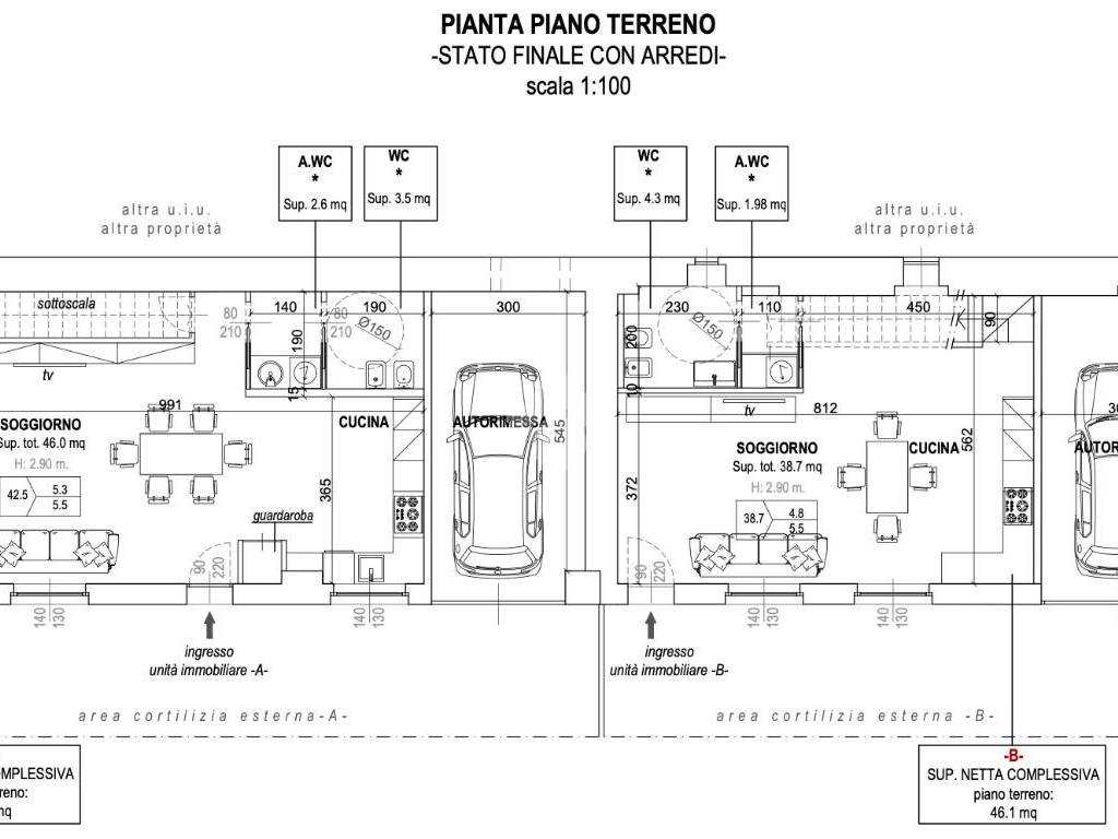 SOLUZIONE 2 PIANO TERRA