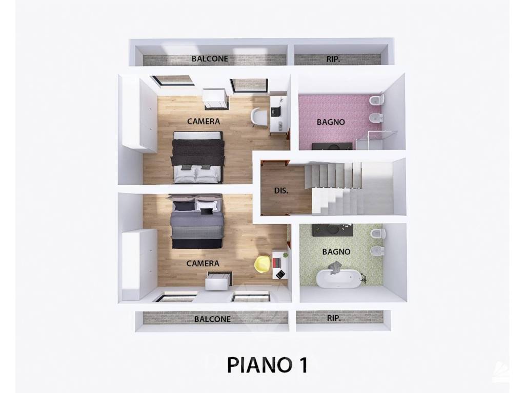 PIANTA PIANO 1