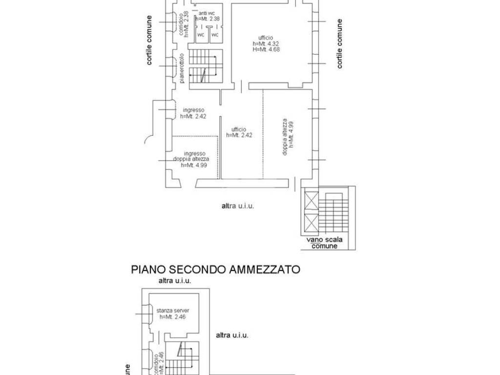 Planimetria - Planimetria - P1 e P. AMMEZZATO