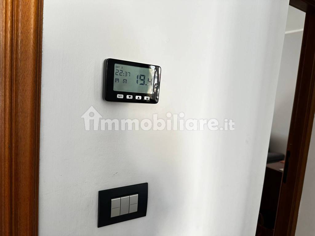 termostato ed impianto elettrico rifatti