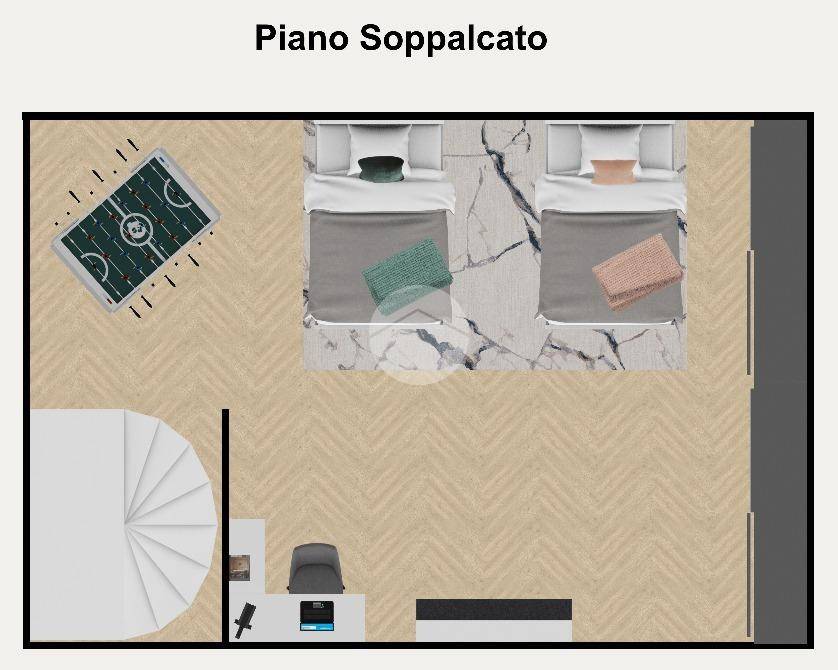 Planimetria Piano Soppalcato