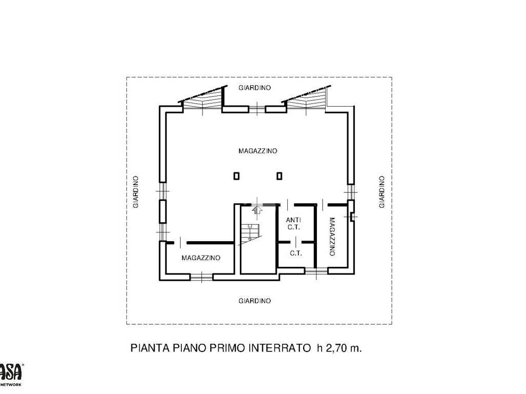 pianta interrato