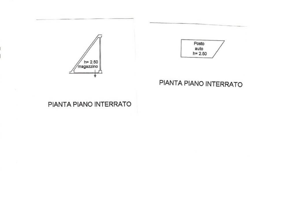 posto auto e cantina