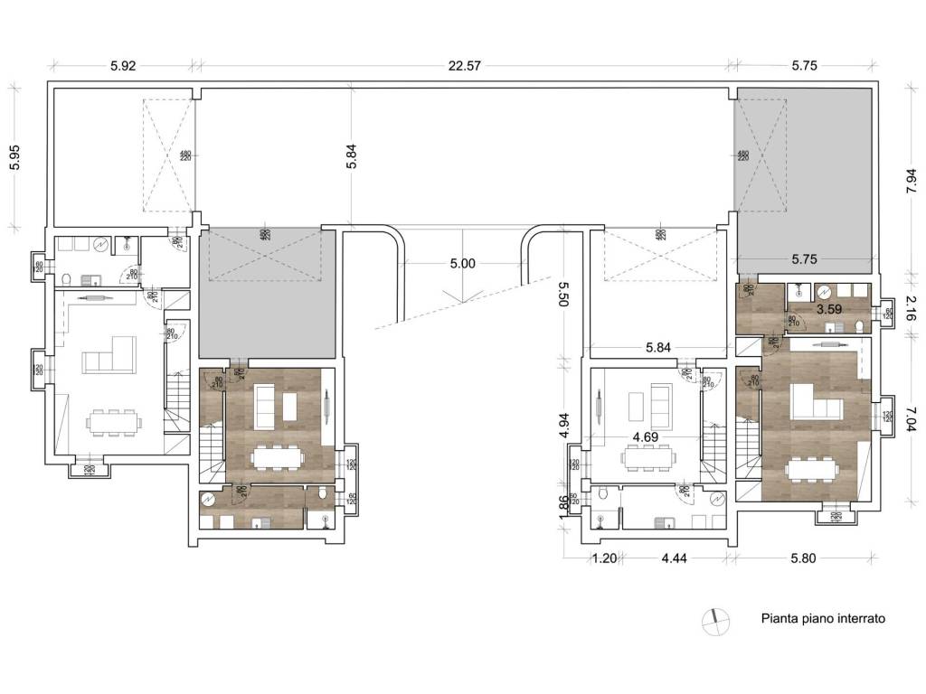 Planimetria Piano Interrato