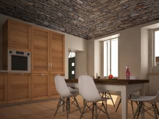 interno s   cucina legno