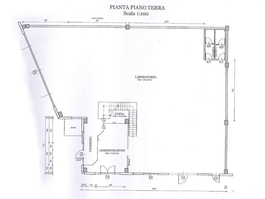 Planimetria piano terra