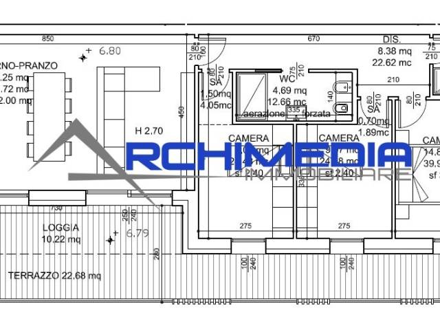 Attico_tricamere_selvazzano_padova_archimedia