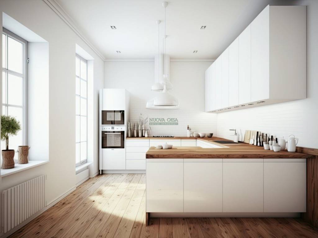 cucina-bianca-moderna-minimalista-con-pavimento-in-legno-design-d-interni-con-lu