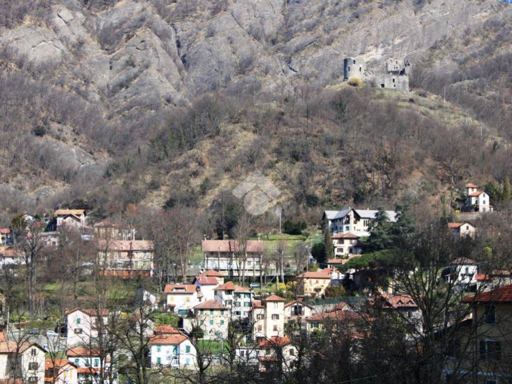 Vista sul paese di Savignone