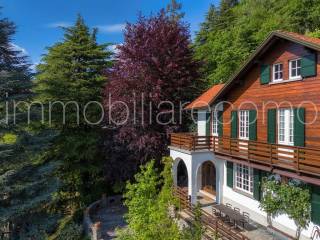 Foto - Vendita villa con giardino, Brunate, Lago di Como