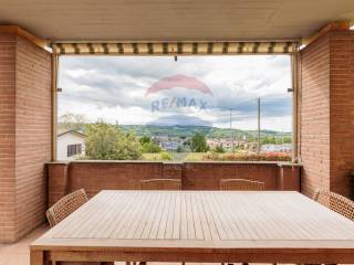 vista panoramica sulle colline dal terrazzo della cucina