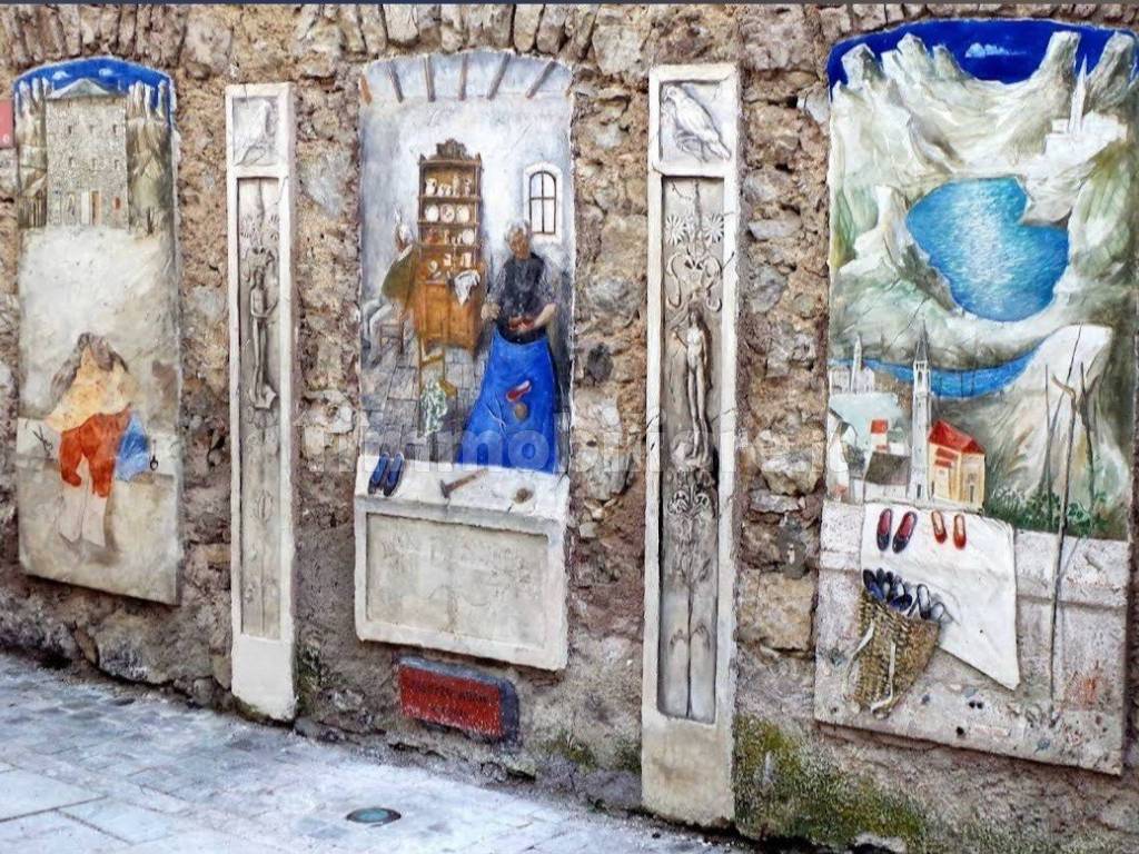 Murale a Cibiana
