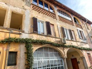 vista dell'appartamento dalla corte interna