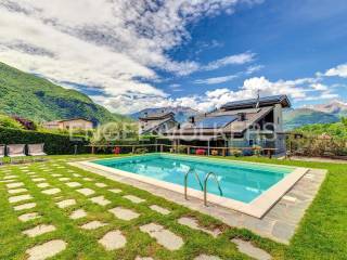 Foto - Vendita villa con giardino, Colico, Lago di Como