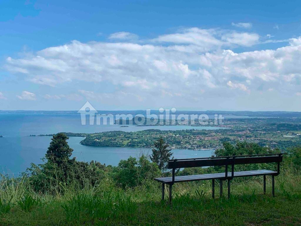 Vista dal giardino comune