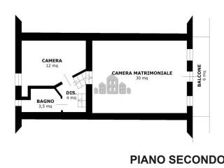 Planimetria secondo piano