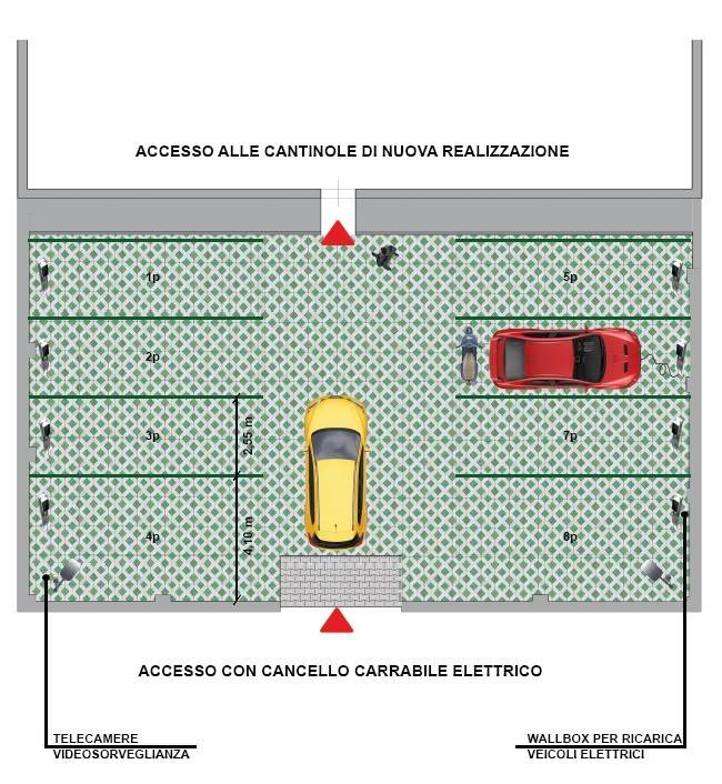 Posto auto - moto via giulio petroni, poggiofranco, bari