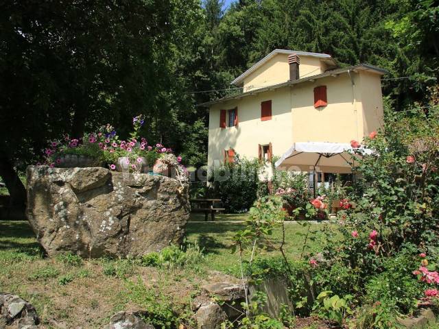 Facciata, giardino