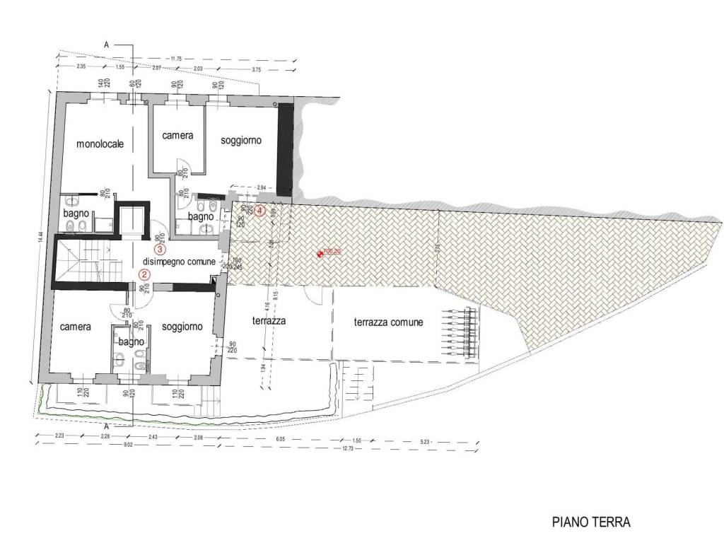 pianta piano terra