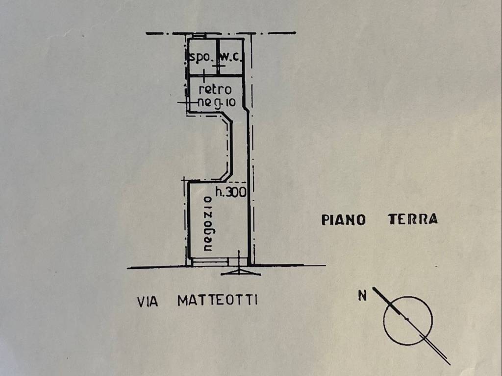 Locale commerciale via giacomo matteotti 13, monsummano terme