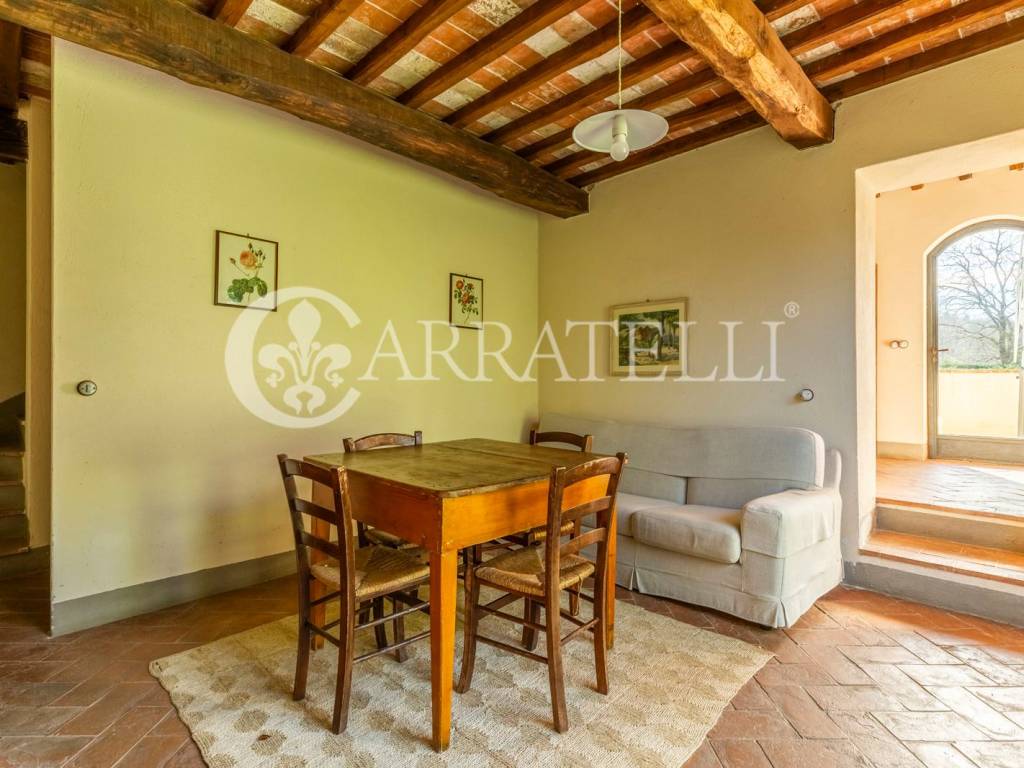 Casale con piscina e depandance a Civitella