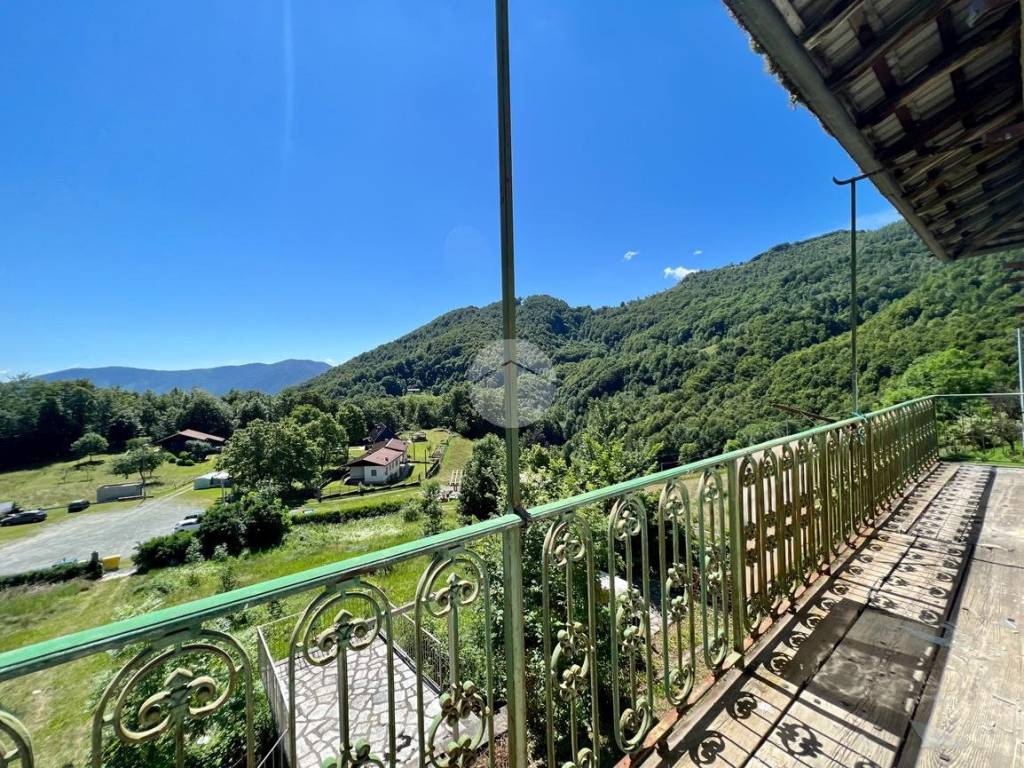 vista dal balcone