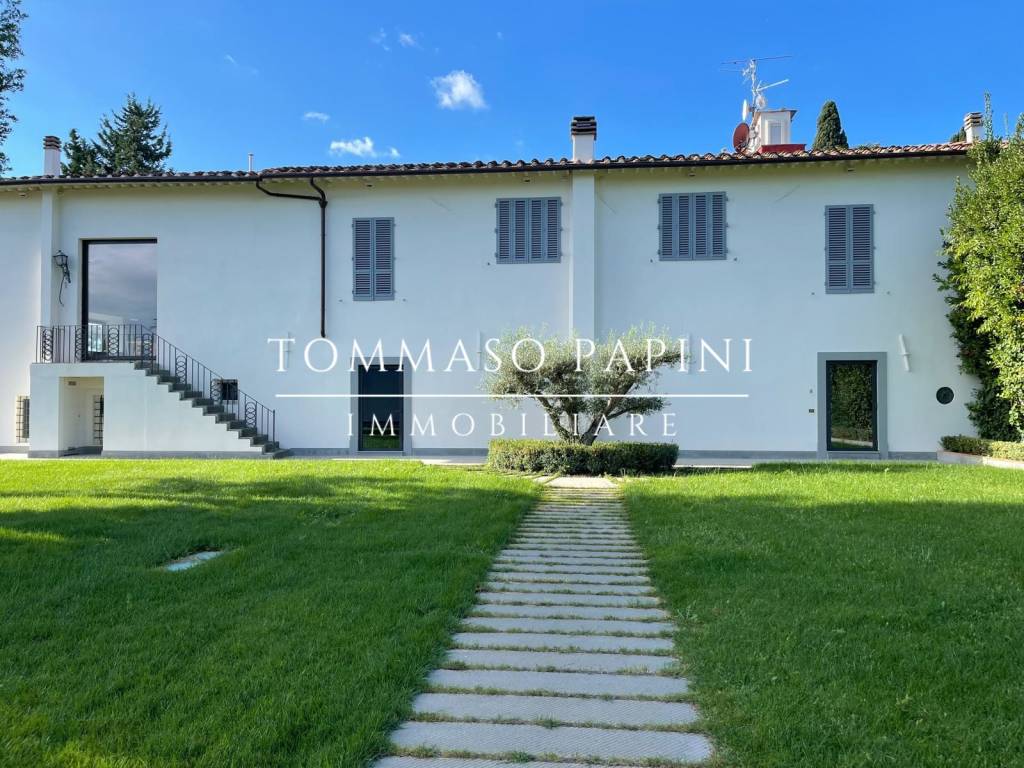 Villa unifamiliare via ugo foscolo 71, porta romana, firenze