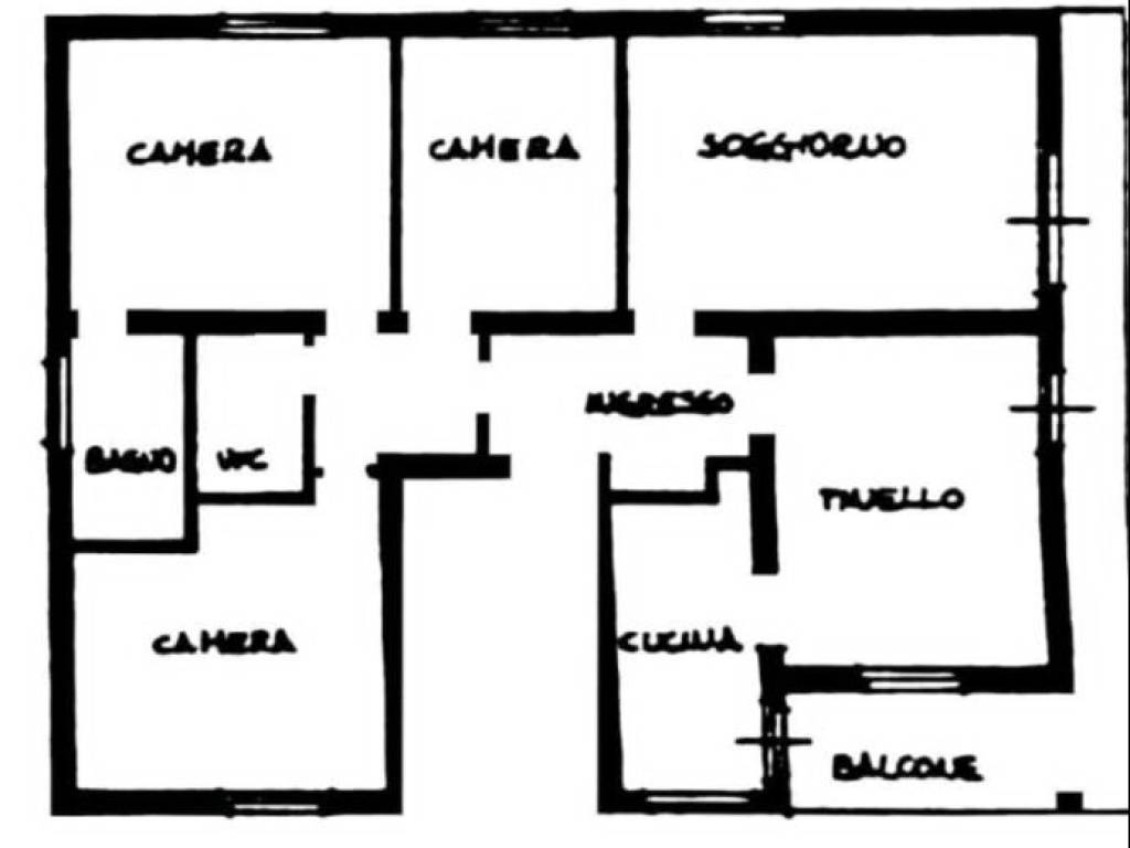 Quadrilocale via luigi galvani 8, ospedale - volturno, parma