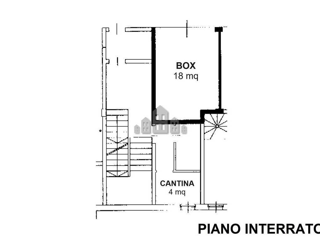 Planimetria piano interrato