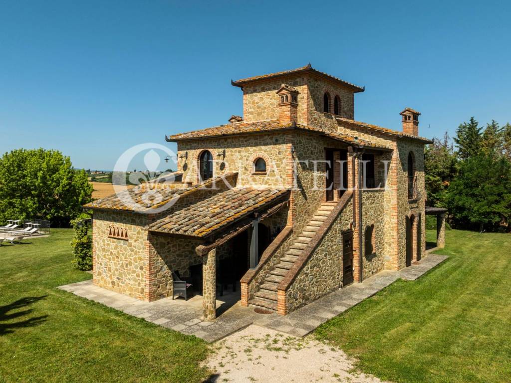 Lago Trasimeno villa moderna con piscina