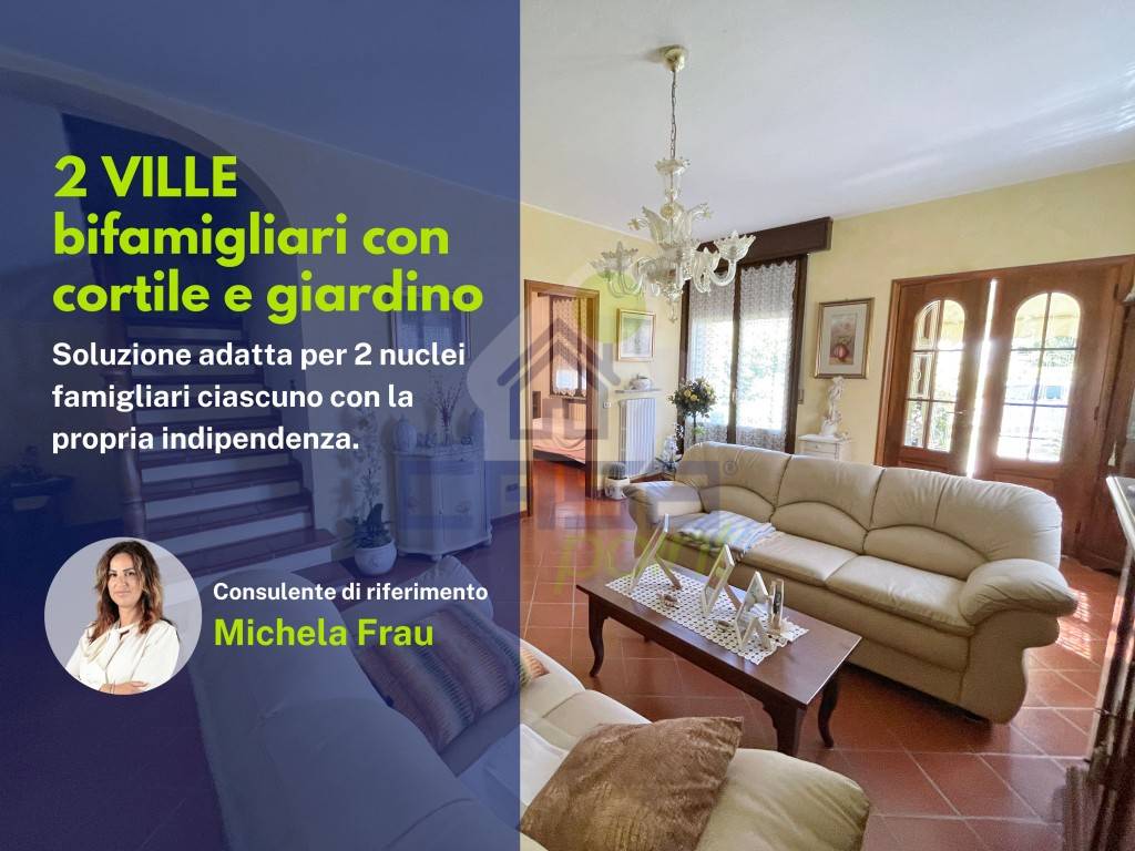 Villa bifamiliare via aroldi, centro, viadana