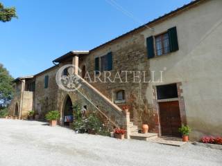 Casale con Azienda Agricola a Montisi- Toscana002.