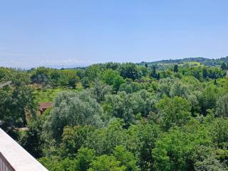 Vista dal balcone