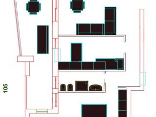 Planimetria 105 mq