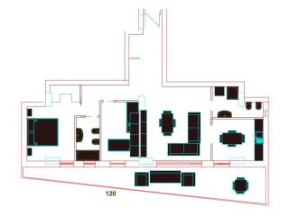 Planimetria 120 mq