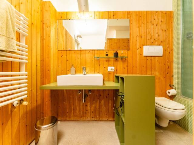 bagno con sauna