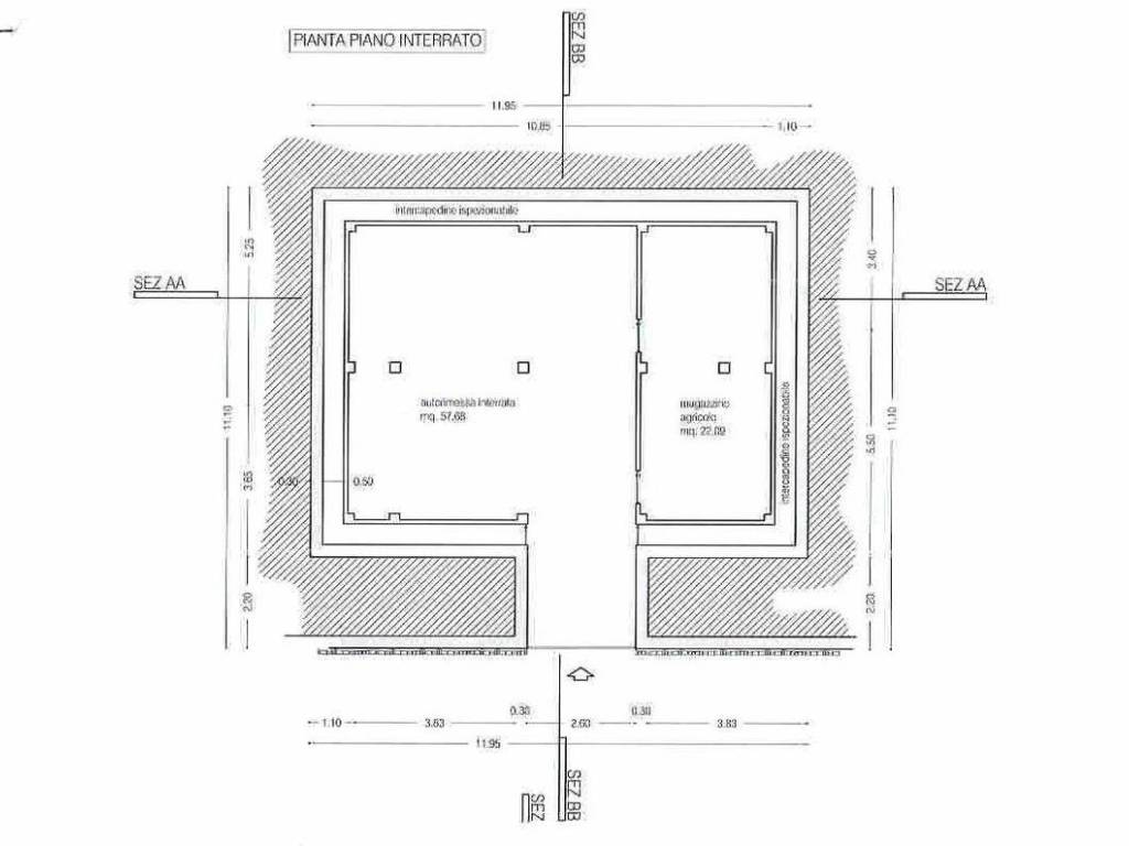 Planimetria magazzino