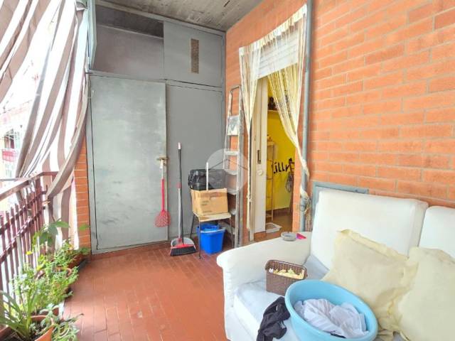 balcone lato cucina