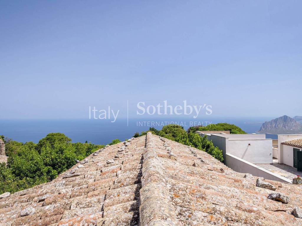 Vista sul Monte Cofano