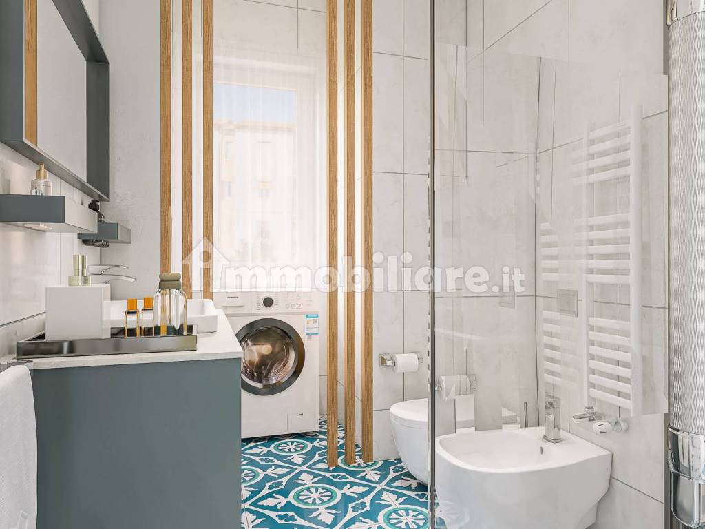 Rendering bagno principale