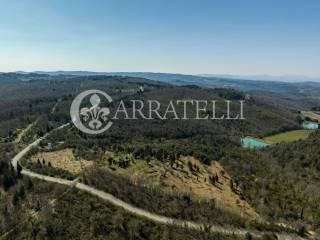 Panoramico casale con terreno a San Casciano