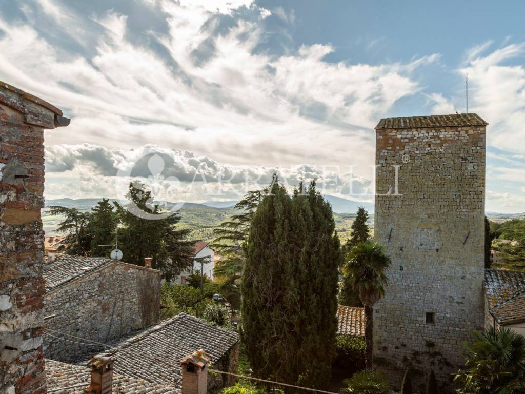 Terratetto in centro storico a Montefollonico