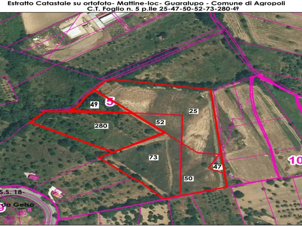 Terreno edificabile mattine loc. guaralupo, agropoli