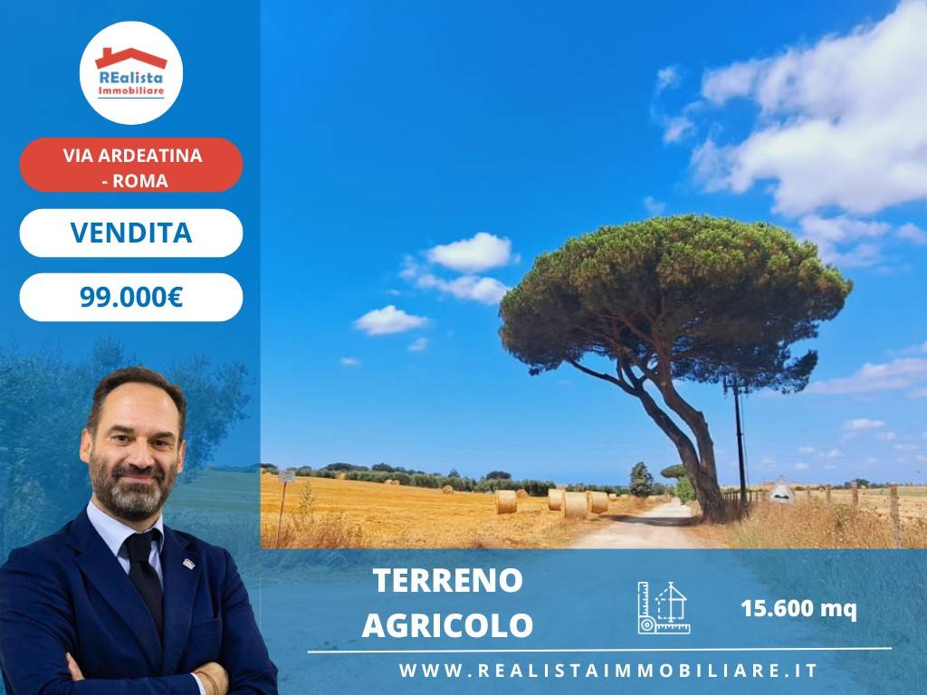 Terreno agricolo strada provinciale ardeatina, falcognana, roma
