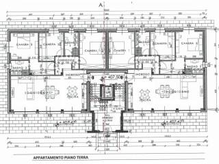 Pianta appartamenti piano terra