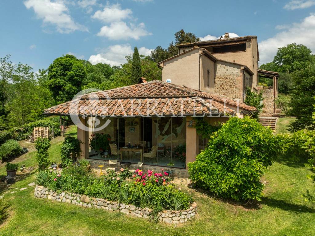 Città della Pieve casale con piscina e terreno