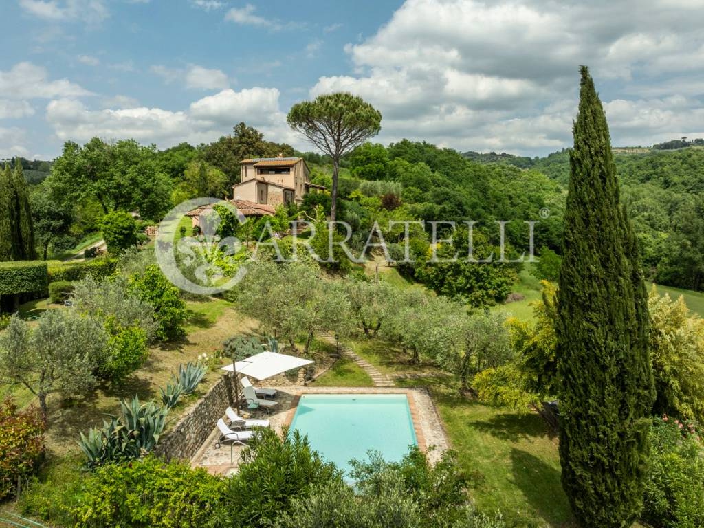 Città della Pieve casale con piscina e terreno